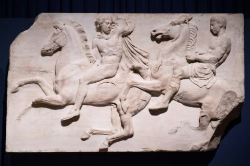 Britain has always refused to return the carvings -- often known as the Elgin Marbles -- arguing they were taken with the permission of local Ottoman rulers at the time��