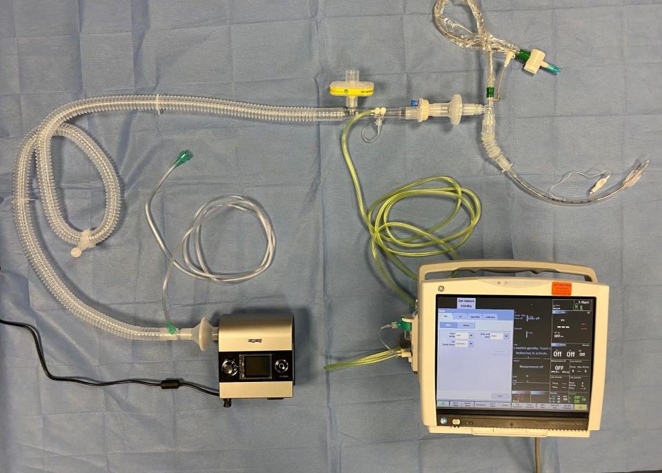 Full Circuit sleep apnea machine ventilator