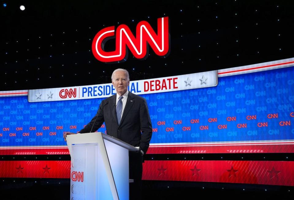 US-Präsident hatte den Wunsch nach einer TV-Debatte. Das könnte er jetzt bereuen. - Copyright: Andrew Harnik/Getty Images