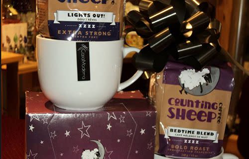 Counting Sheep Coffee promises a good night's rest. Photo: Facebook/CountingSheepCoffee.