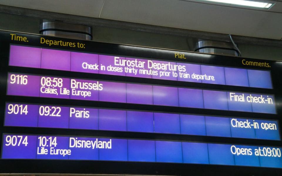 eurostar, disneyland paris