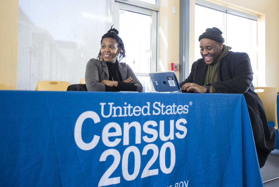 The U.S. Census Bureau still plans on sending workers to collect information from non-responders beginning in late May.&nbsp; (Photo: Blake Nissen for The Boston Globe via Getty Images)
