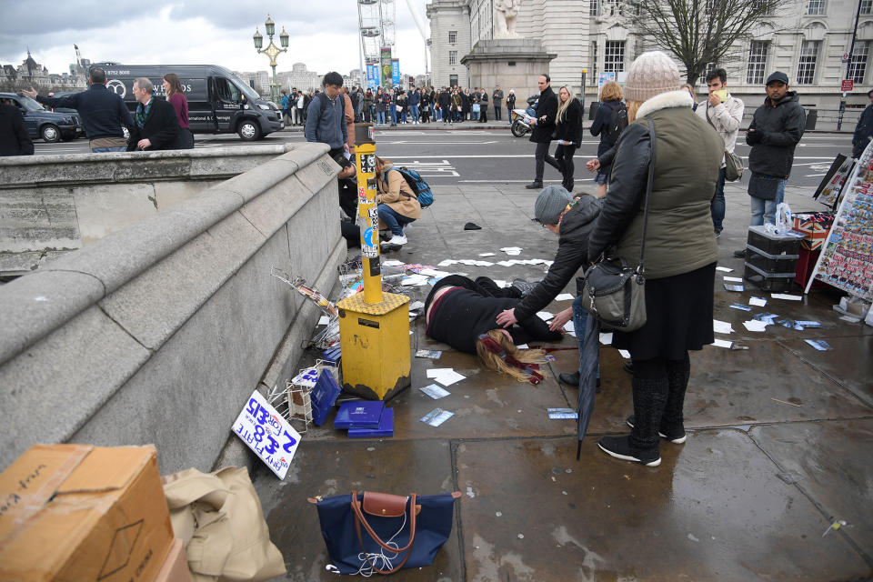 Attack outside the Houses of Parliament in the UK