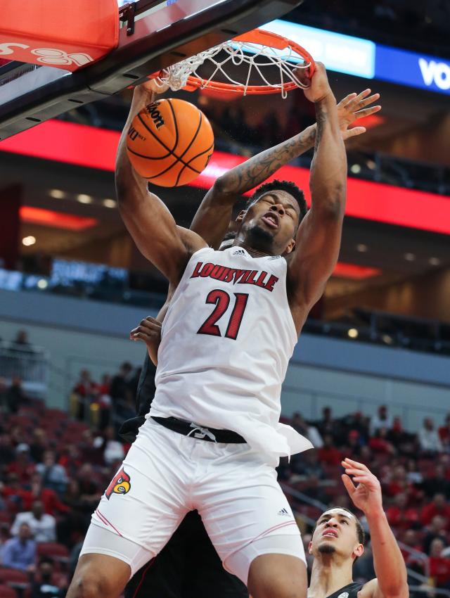 Louisville basketball bringing back dunking Cardinal logo