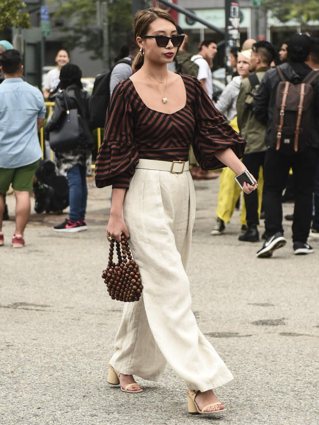 How to Make the High-Waist Pants Trend Work If You Have a Short Torso