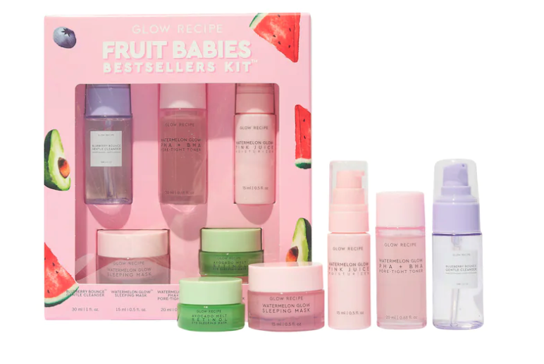 Glow Recipe Fruit Babies Bestsellers Kit. Image via Sephora.