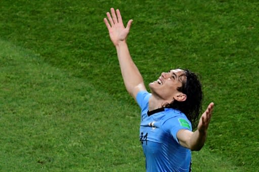 Uruguay are sweating on the fitness of Edison Cavani for Friday's quarter-final against France