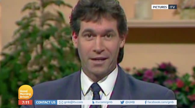 Dr Hilary Jones first appeared on breakfast television in 1989 (Credit: ITV’s Good Morning Britain)