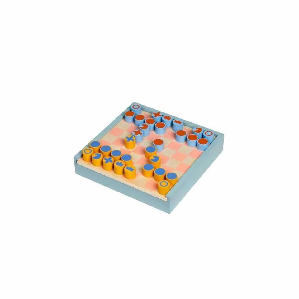 MoMA 2-in-1 Chess & Checkers Set