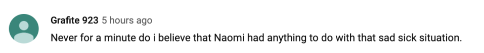 (Screenshot: Naomi Campbell via YouTube)