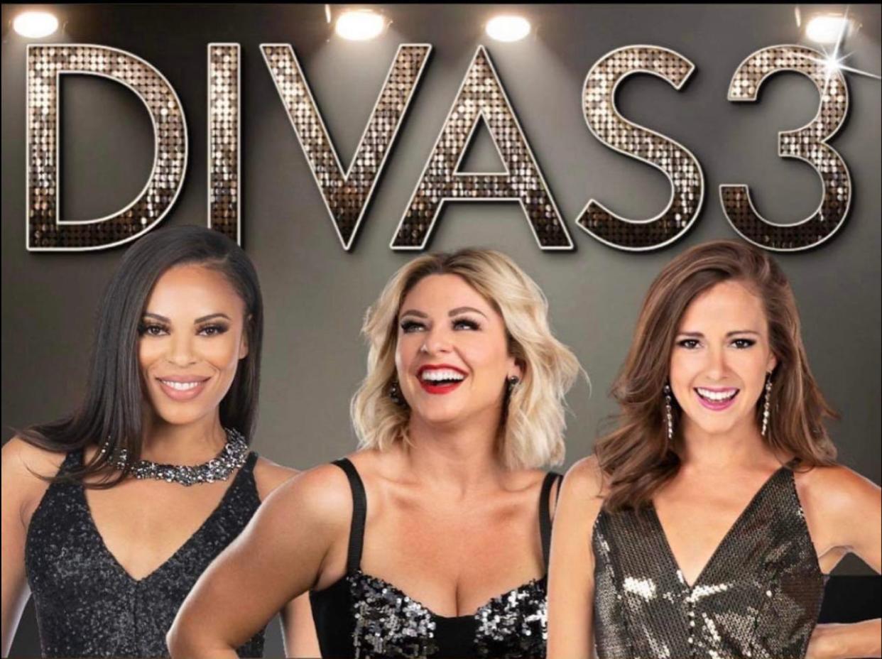 The Las Vegas-based pop vocal trio Divas3 will perform in April at the Victor Valley College Performing Arts Center in Victorville.