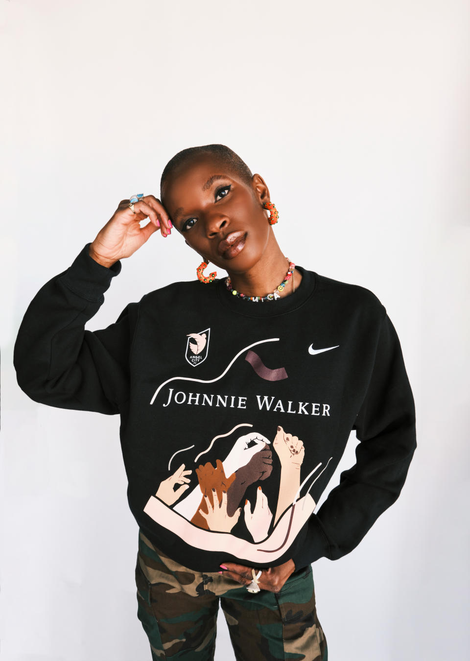 Johnnie Walker teams with illustrator Monica Ahanonu 