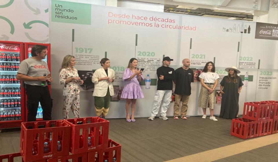 Moda Circular: El debut del Sistema Coca-Cola en Colombiamoda. Foto: Cortesía