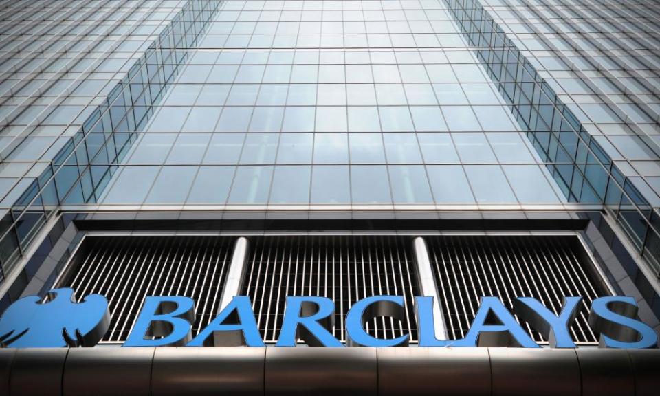 Barclays headquarters in Canary Wharf