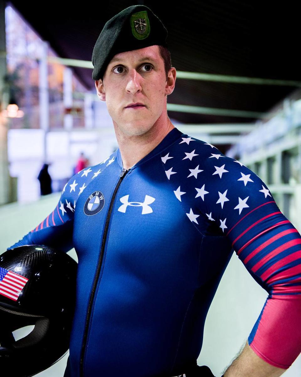 Sergeant Nate Weber: Four-man bobsled