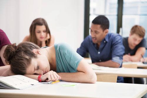 Teen Sleeping