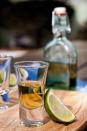<p>"Tequila has less sugar than most other alcoholic counterparts, so it's less likely to trigger inflammation and breakouts." Says Dr Sam Bunting. </p><p>"Skip the salt, and there's less chance of a major hangover. This is because tequila is a high-purity spirit and doesn’t contain the congeners of darker spirits like whisky or rum."</p><p>That being said, if you drink particularly high quantities of the stuff (aka, slamming tequila shots all night long), your skin and head will suffer. Take it from someone who knows. </p>