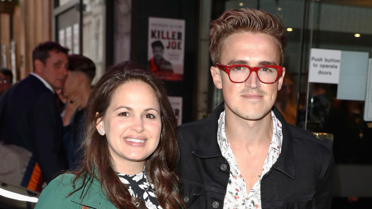 Giovanna and Tom Fletcher have been married since 2012 and have three sons. (John Phillips/Getty Images)