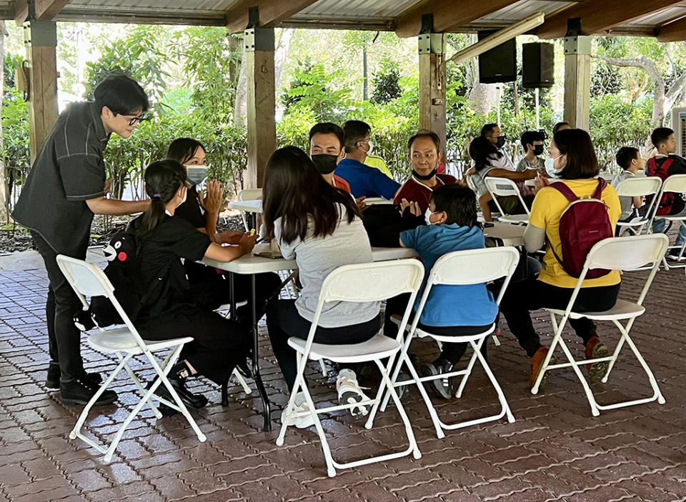 「水漾虎埤。鳥囀山林」民眾互動