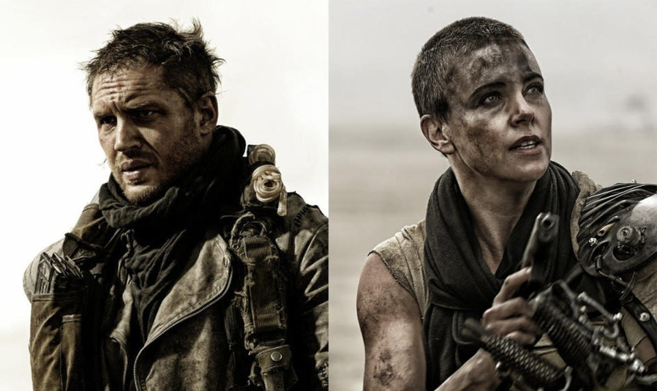 Charlize Theron and Tom Hardy: