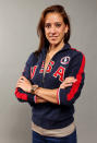 Taekwondo athlete, Diana Lopez poses for a portrait during the 2012 Team USA Media Summit on May 13, 2012 in Dallas, Texas. (Photo by Nick Laham/Getty Images)