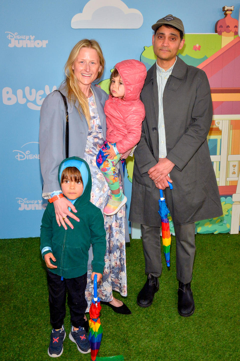 Mamie Gummer, Mehar Sethi and Kids