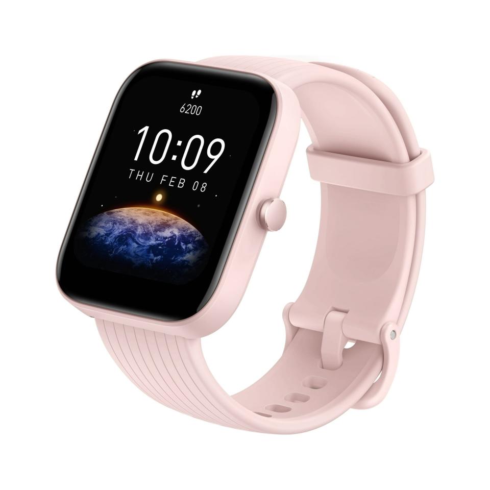 pink smart watch