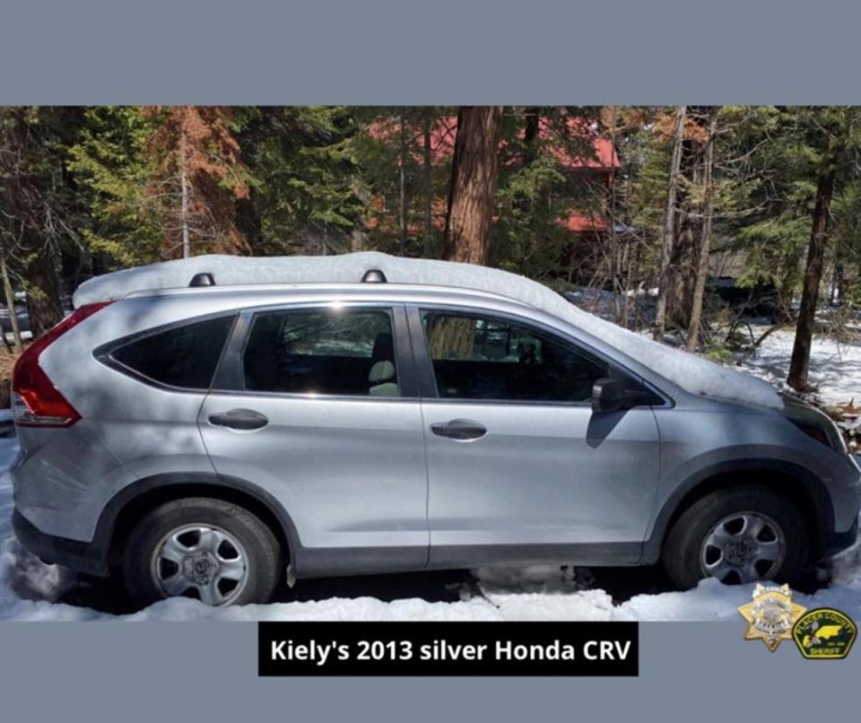 La Honda CRV 2013 de Kiely, también desaparecida (PCSO)