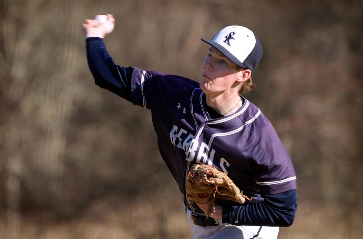 South Kingstown starter Nolan Urian allowed just four singles through the six innings in Wednesday's win over Cumberland.
