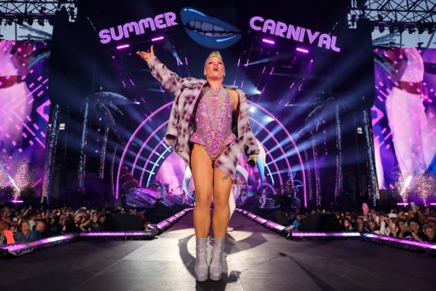 P!NK Summer Carnival 2023 Opening Night - Bolton - Credit: Kevin Mazur/Getty Images for P!NK