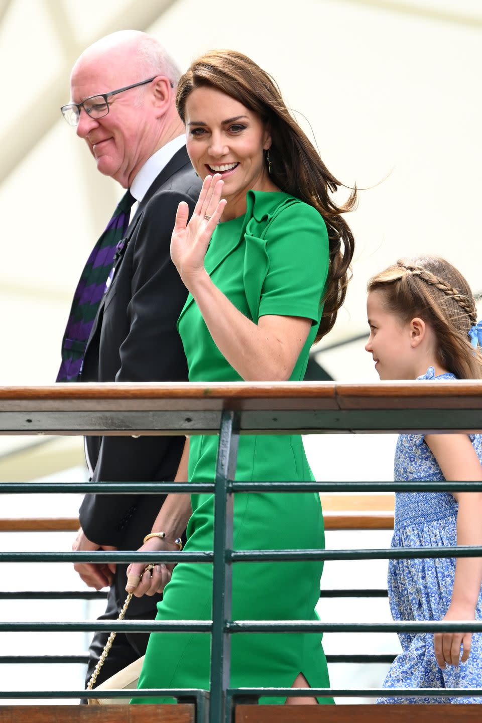 the prince and princess of wales attend wimbledon 2023 day 14