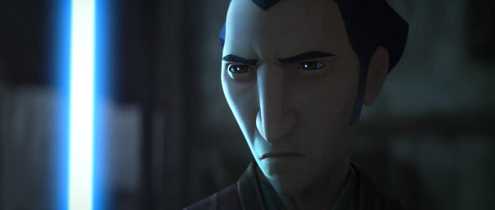 Count Dooku (Corey Burton) in Tales of the Jedi. (Image: Disney+) 