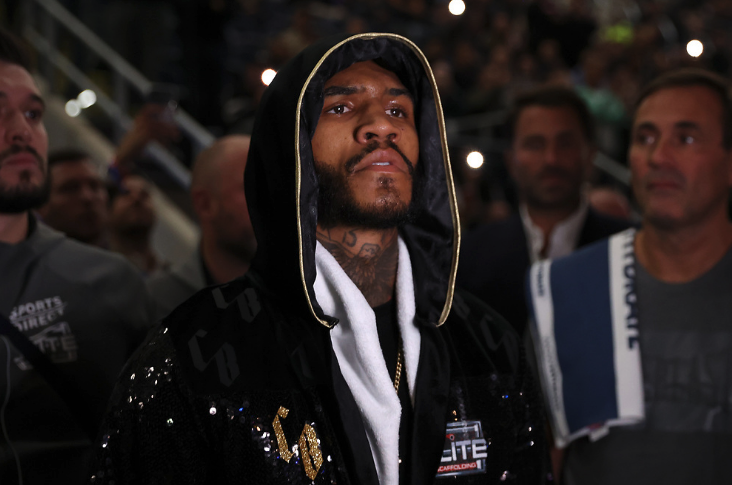 Benn enters the ring (Matchroom)