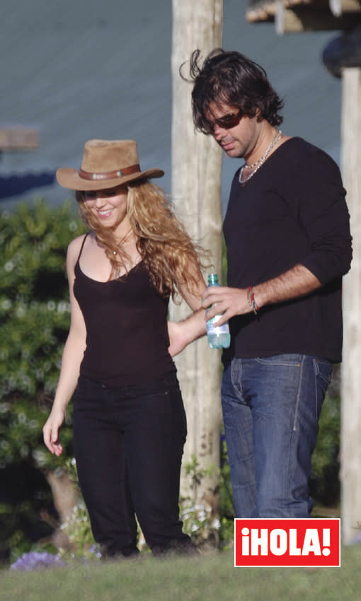 Shakira y Antonio de la Rúa