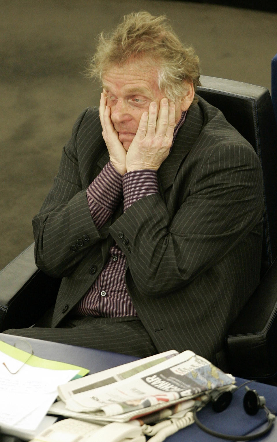 <p>Daniel Cohn-Bendit im EU-Parlament in Straßburg am 17. Januar 2007. (Bild: AP Photo/Francois Mori) </p>