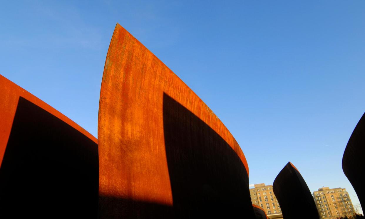<span>Are you inside or outside? … A Serra work in Seattle in 2007.</span><span>Photograph: Wolfgang Kaehler/LightRocket/Getty Images</span>