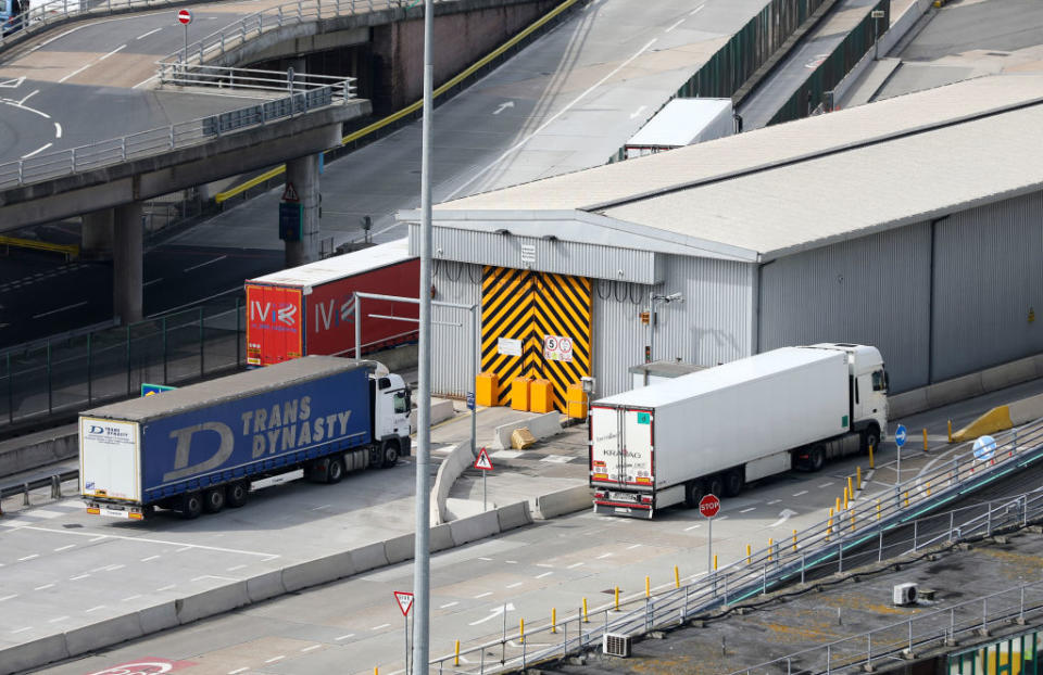 MPs warned that lorries could be left with rotting food inside them (Picture: Getty)