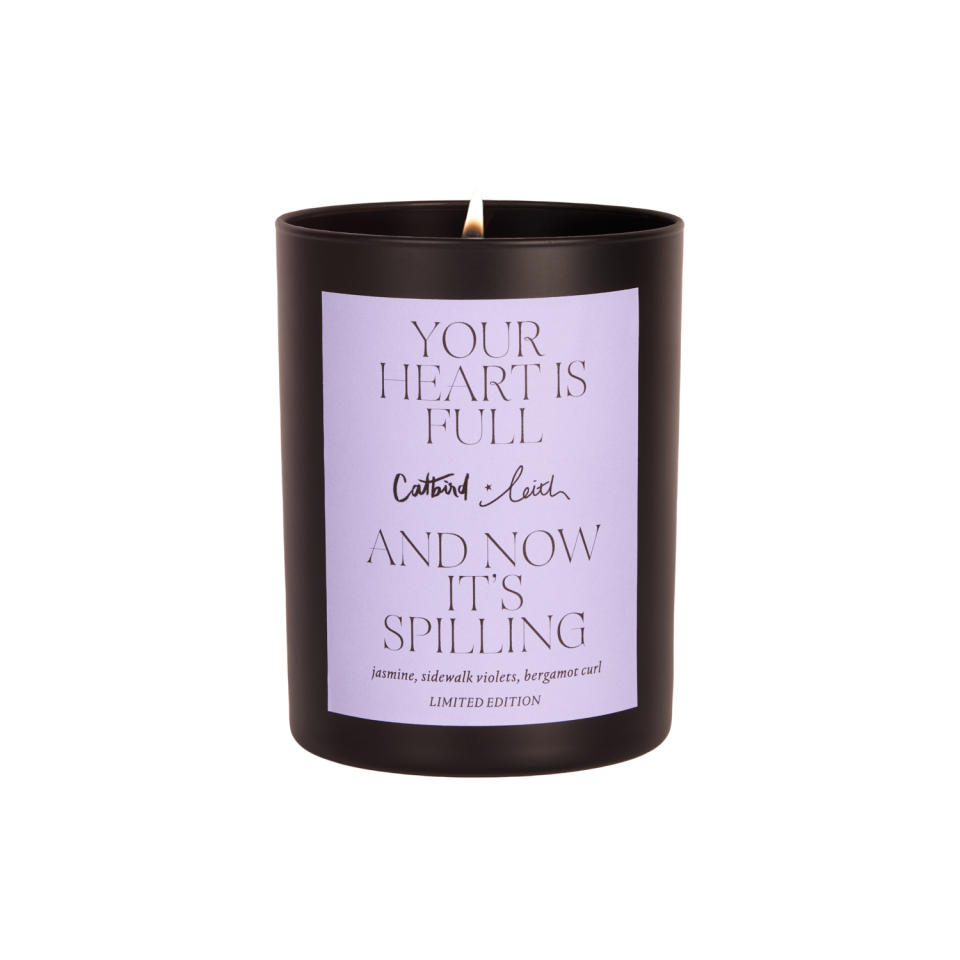 <p><a href="https://go.redirectingat.com?id=74968X1596630&url=https%3A%2F%2Fwww.catbirdnyc.com%2Fyour-heart-is-full-and-now-its-spilling-candle.html&sref=https%3A%2F%2Fwww.womansday.com%2Flife%2Fwork-money%2Fg2775%2Fcharitable-gifts-that-give-back%2F" rel="nofollow noopener" target="_blank" data-ylk="slk:Shop Now;elm:context_link;itc:0;sec:content-canvas" class="link ">Shop Now</a></p><p>Your Heart is Full and Now It’s Spilling Candle</p><p>catbirdnyc.com</p><p>$38.00</p><span class="copyright">Catbird</span>