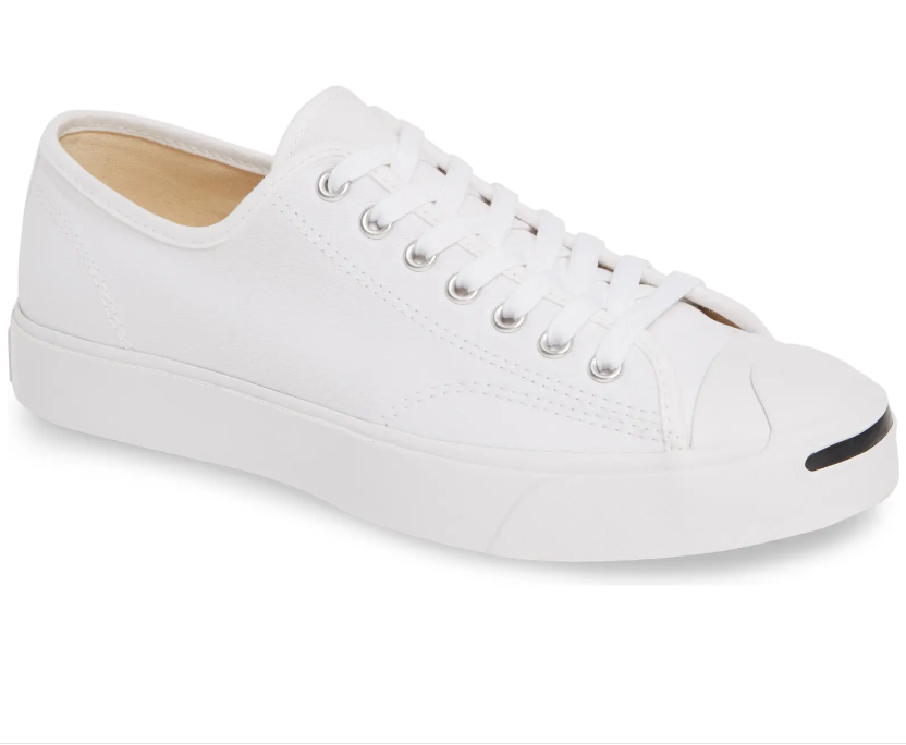 white jack purcell sneakers