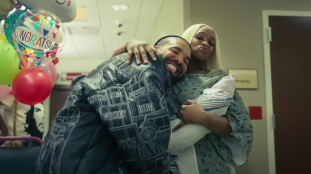 Sexyy Red gives birth in new Drake and SZA video
