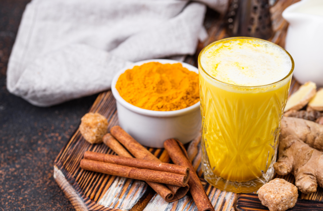 Curcuma Latte o Leche Dorada - Receta casera