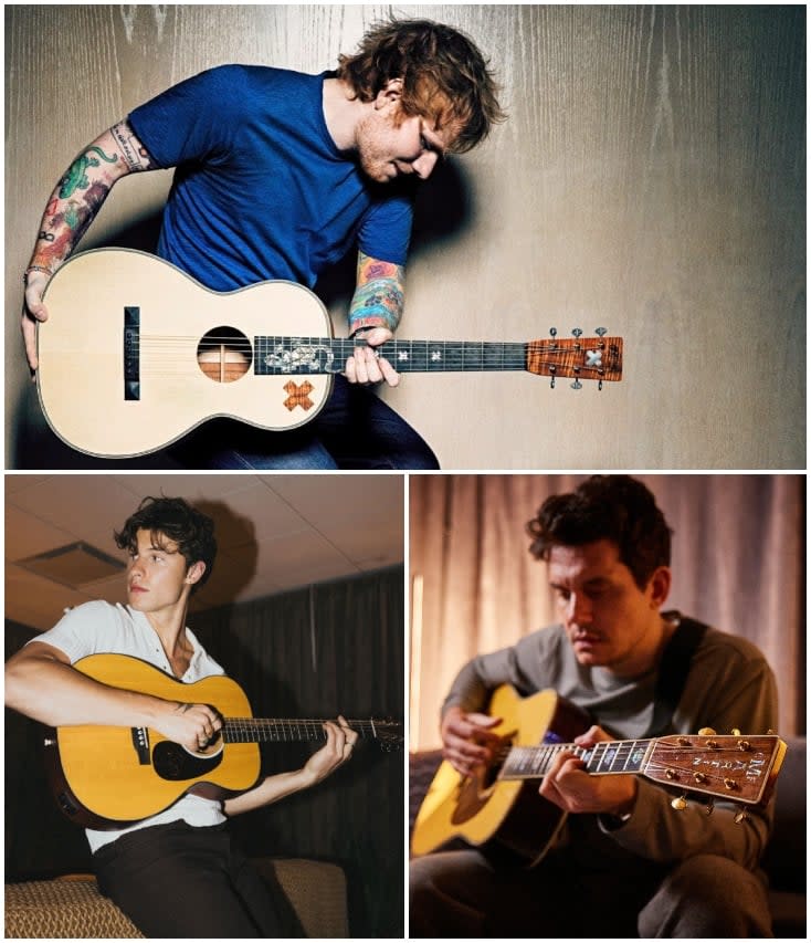 martin-guitars-ed-sheeran-shawn-mendes-john-mayer