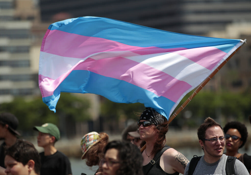 A growing number of Americans personally know someone who identifies as transgender. (AP Photo/Frank Franklin II)