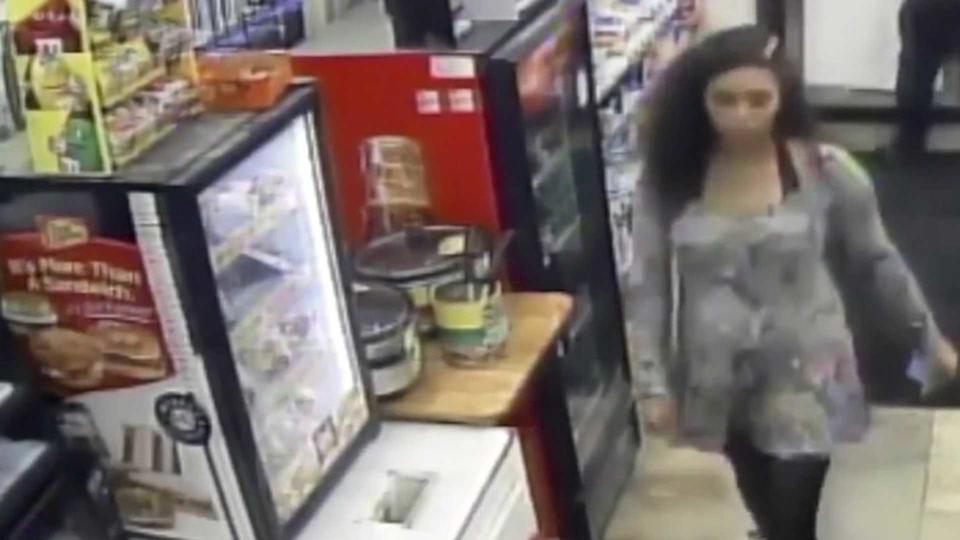 Police released surveillance images of Aniah Blanchard from October 23, 2019. The video was from a convenience store at a gas station just two minutes away from her apartment. / Credit: Auburn Police Department