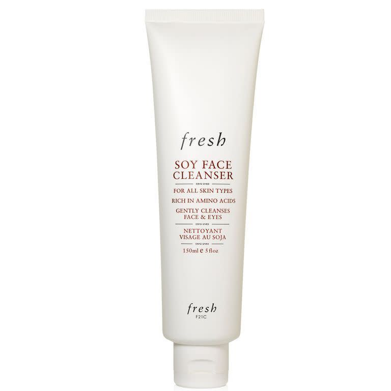 4) Fresh Soy Face Cleanser