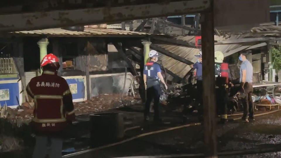 嘉義太保民宅發生大火，造成3人死亡。