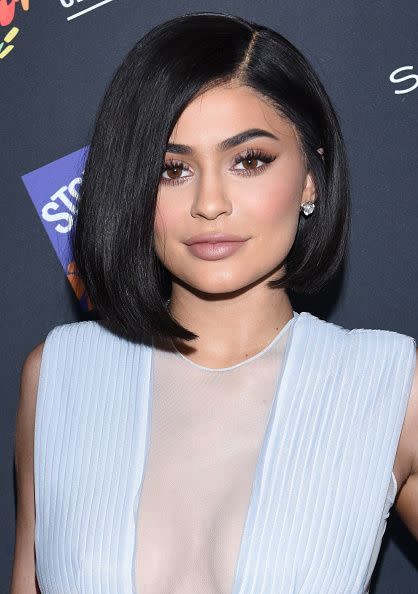 Is Kylie Jenner's new bob the real deal, or the work of one of her masterful stylists? (Photo: Getty Images)