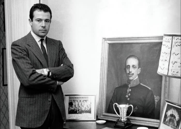 Luis Alfonso de Borbón en la década de los años 70