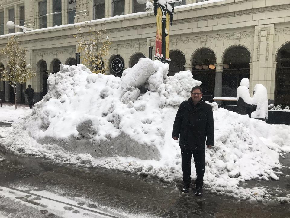 Calgary snow