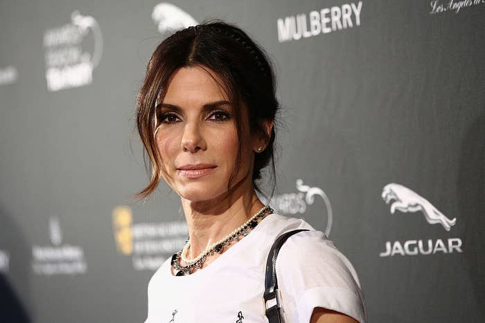 Sandra Bullock on the red carpet